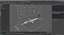 United Airlines Boeing 737-900 with Interior Rigged for Maya 3D model