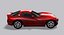 Dodge Viper GTS Low Poly Car
