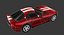 Dodge Viper GTS Low Poly Car