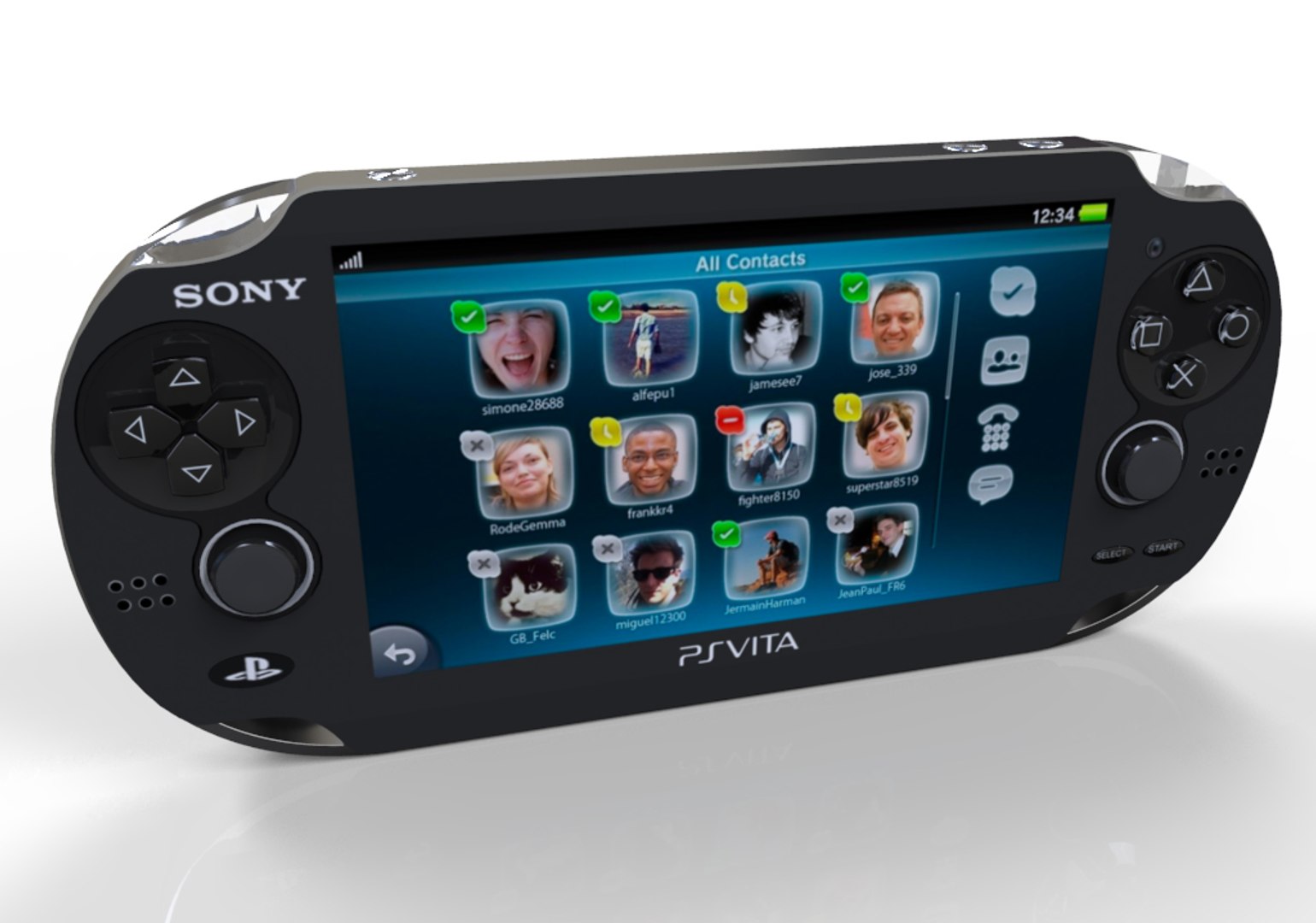 3d Sony Ps Vita Model