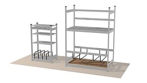 shelving shelf model