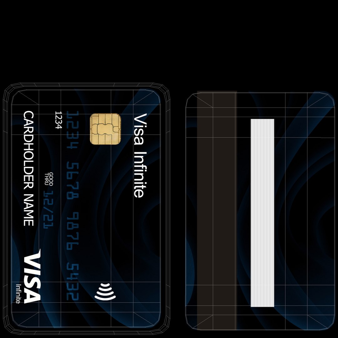3D Credit Cards Collection 2 model https://p.turbosquid.com/ts-thumb/zG/Vdif9g/nF/creditcardscollection2c4dmodel032/jpg/1688602195/1920x1080/fit_q87/293f65d83845fdefd5e6ff20f810bcc978f74f9e/creditcardscollection2c4dmodel032.jpg