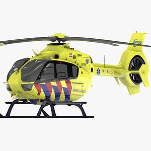 Eurocopter EC-135 ANWB Helicopter L1999 3D