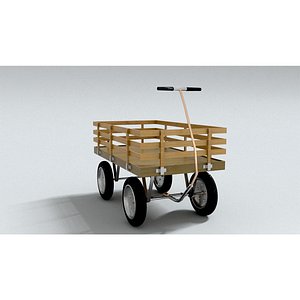 laos Kids Wagon 3D model