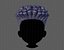 hair style boy v72 3D model