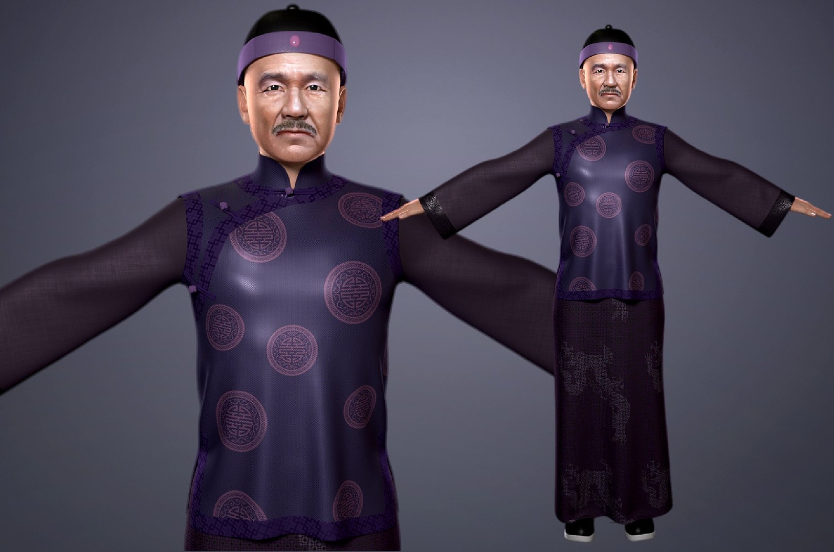 A wealthy merchant in ancient China Qing Dynasty 3D model https://p.turbosquid.com/ts-thumb/zG/bonckW/XL/d0000/jpeg/1710314007/1920x1080/fit_q87/705666743aca7d85ed79ec0e19788365cce6027f/d0000.jpg