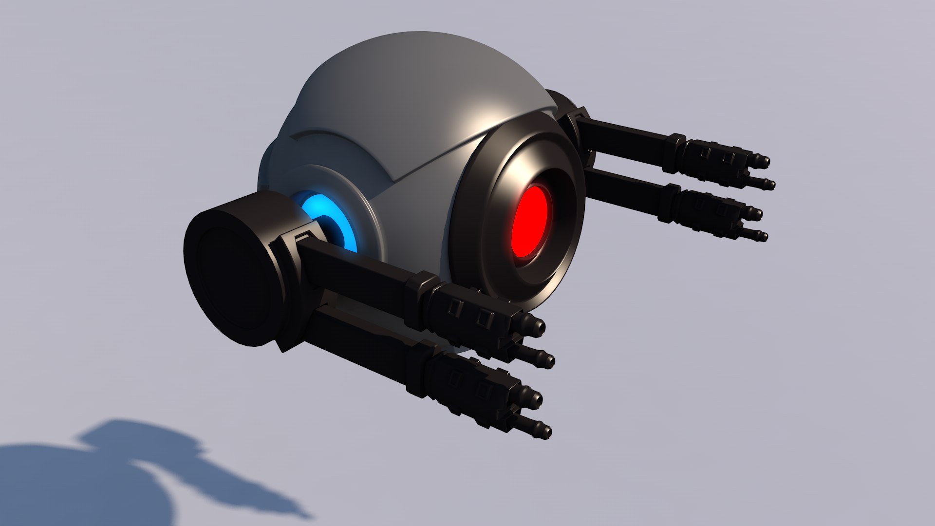 Sci Fi Drone 3D Model - TurboSquid 2201410