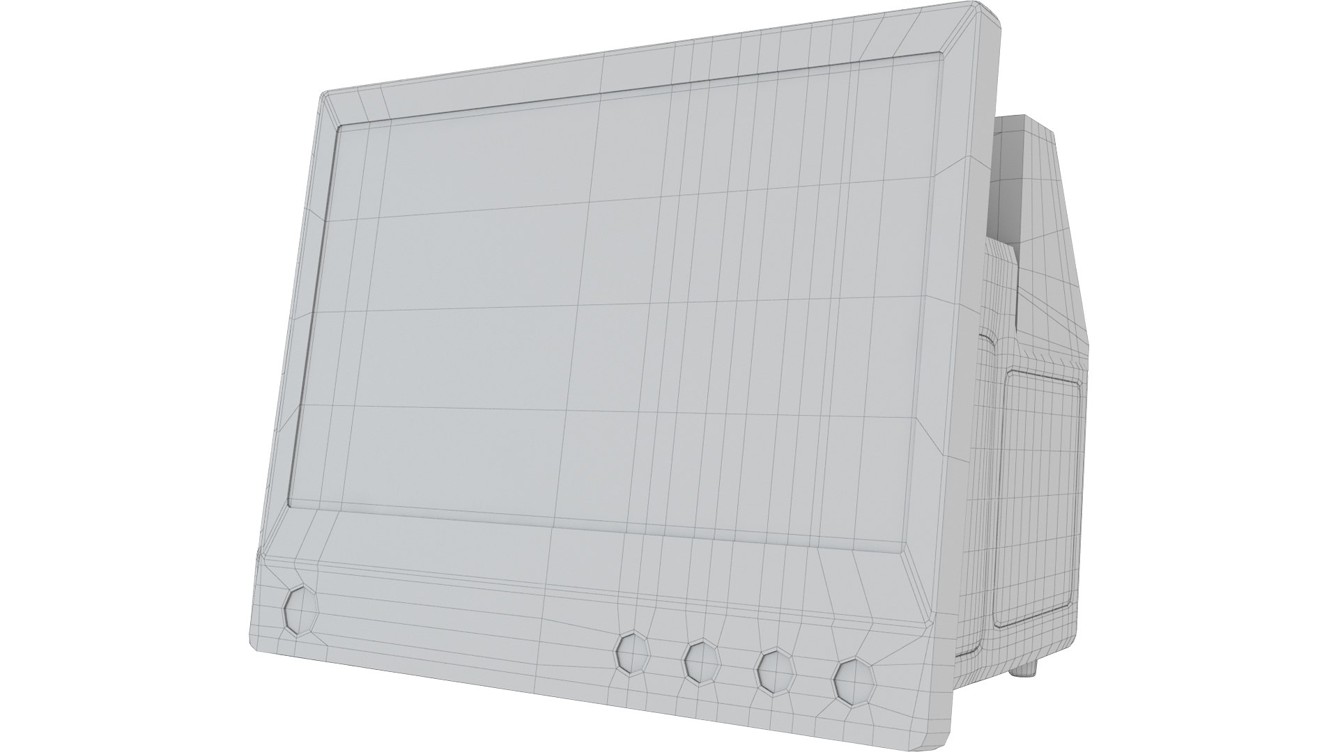 AIView V10 Patient Monitor 3D Model - TurboSquid 2201733