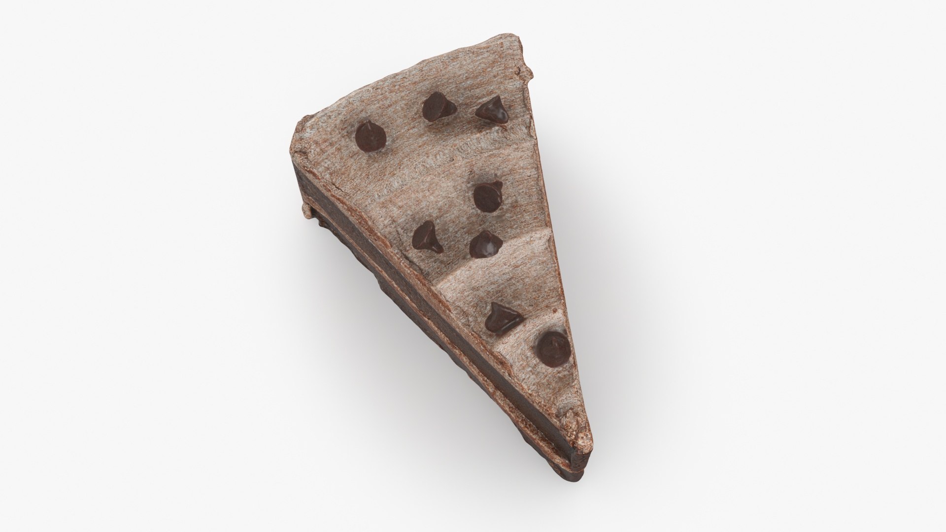Chocolate Fudge Cake 3D Model - TurboSquid 2180595