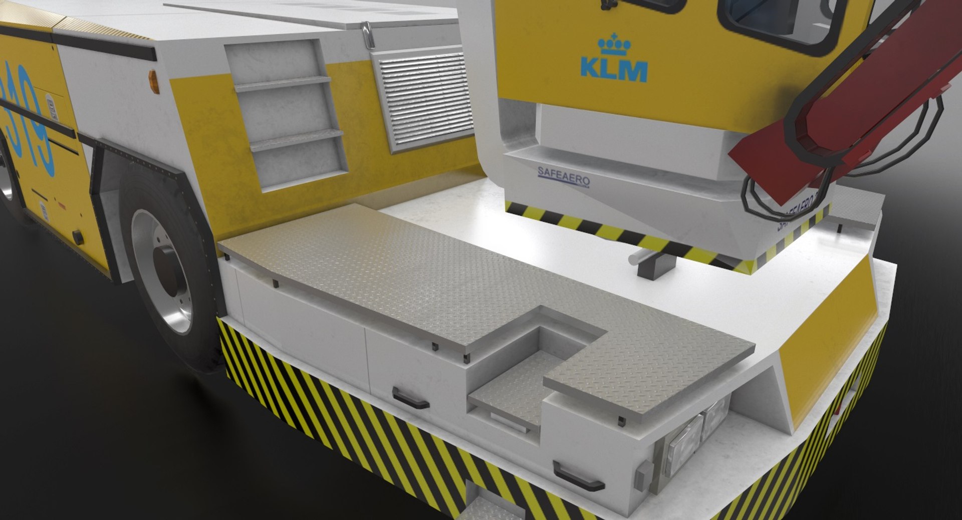 Realistic deicer safeaero 220 3D model TurboSquid 1191430