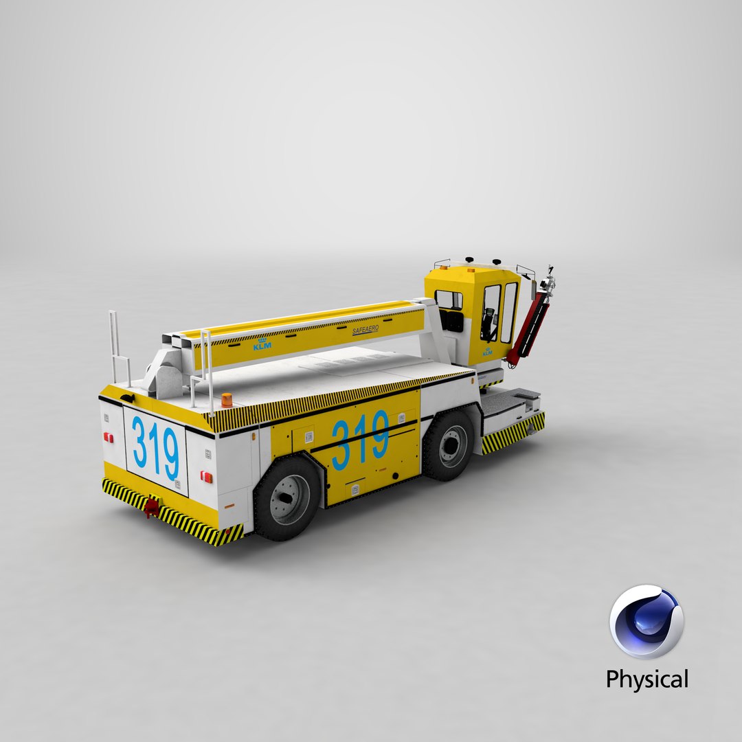 Realistic deicer safeaero 220 3D model TurboSquid 1191430