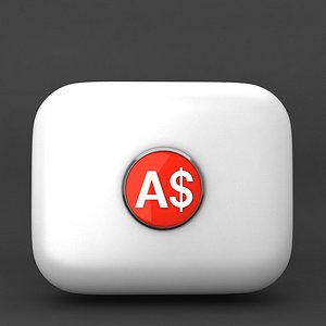 3d model australian dollar