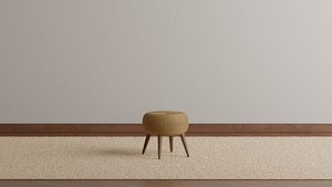 Rattan Ottoman model