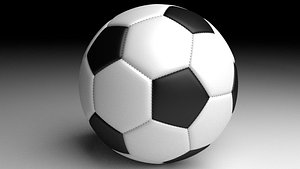 soccer ball 3D model