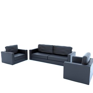 3D model sofa set