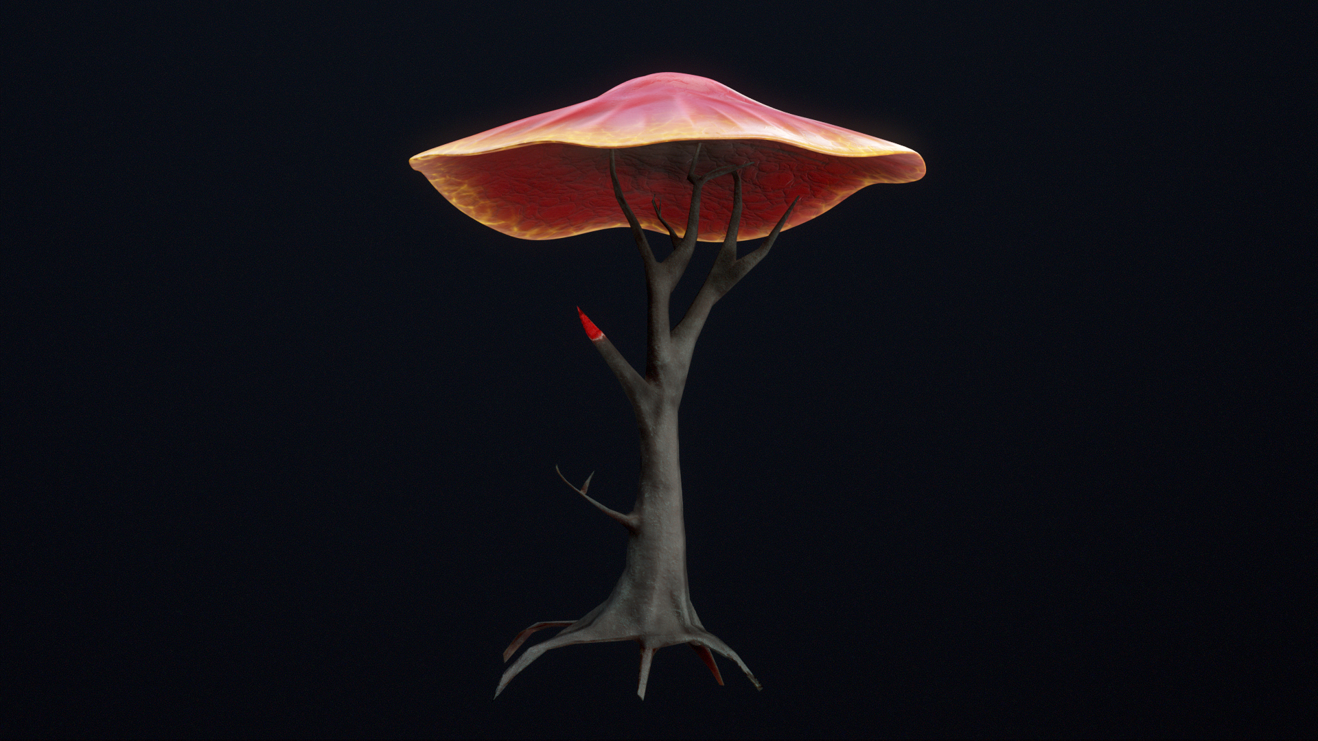 Alien Vegetation - Mushroom Trees X5 Package PBR model https://p.turbosquid.com/ts-thumb/zH/3t0Usc/Vw/00/png/1670439412/1920x1080/turn_fit_q99/45bd90daf1b9019584765ea2507839cc898d85a6/00-1.jpg