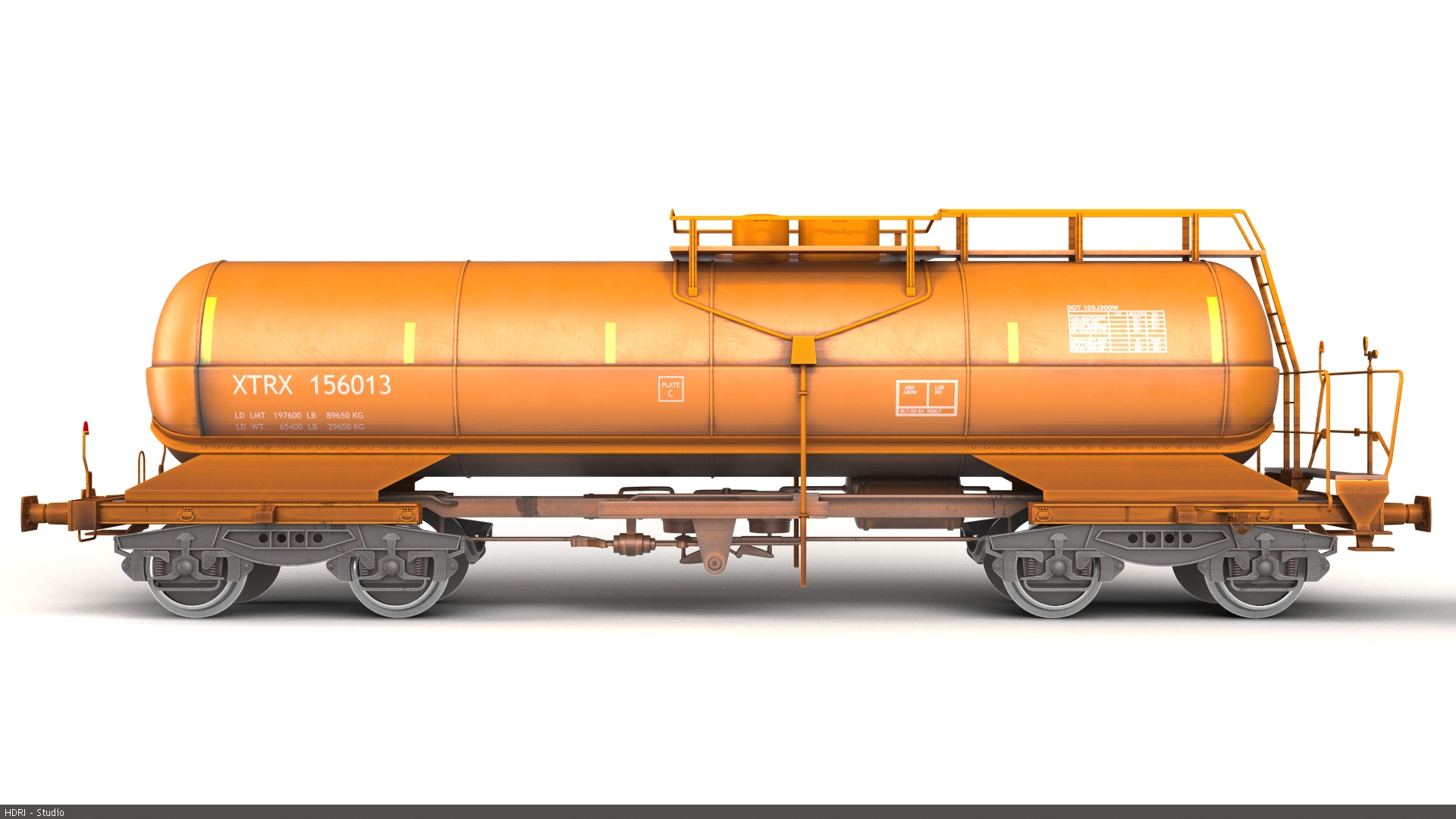 Railroad Tank Car 3D - TurboSquid 2409701