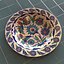 handpainted ceramic plates handmade 3d model