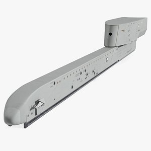 Missile Launcher LAU-129 With Mount 3D