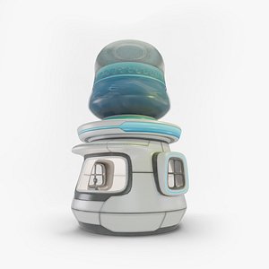 Low Poly Market Stall Kiosk water station