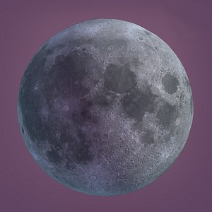 Low Poly Moon