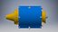 Modello 3D Mini TurboJet