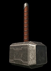3D thor hammer