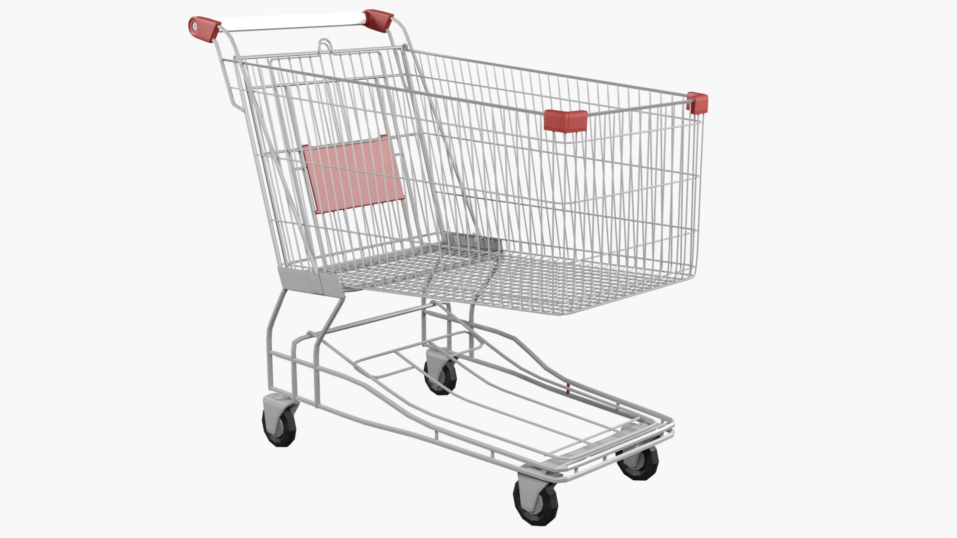 Shopping cart 3D model - TurboSquid 2006173
