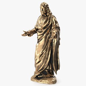 Figurine of Jesus Christ Gilded