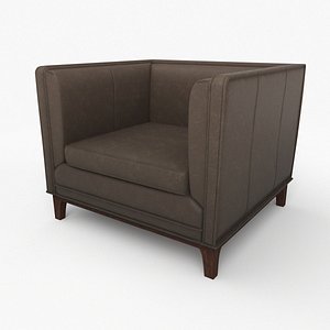 Ethan Allen Anderson Leather Chair