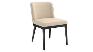 Brownstone furniture Menlo dining chair 3D model