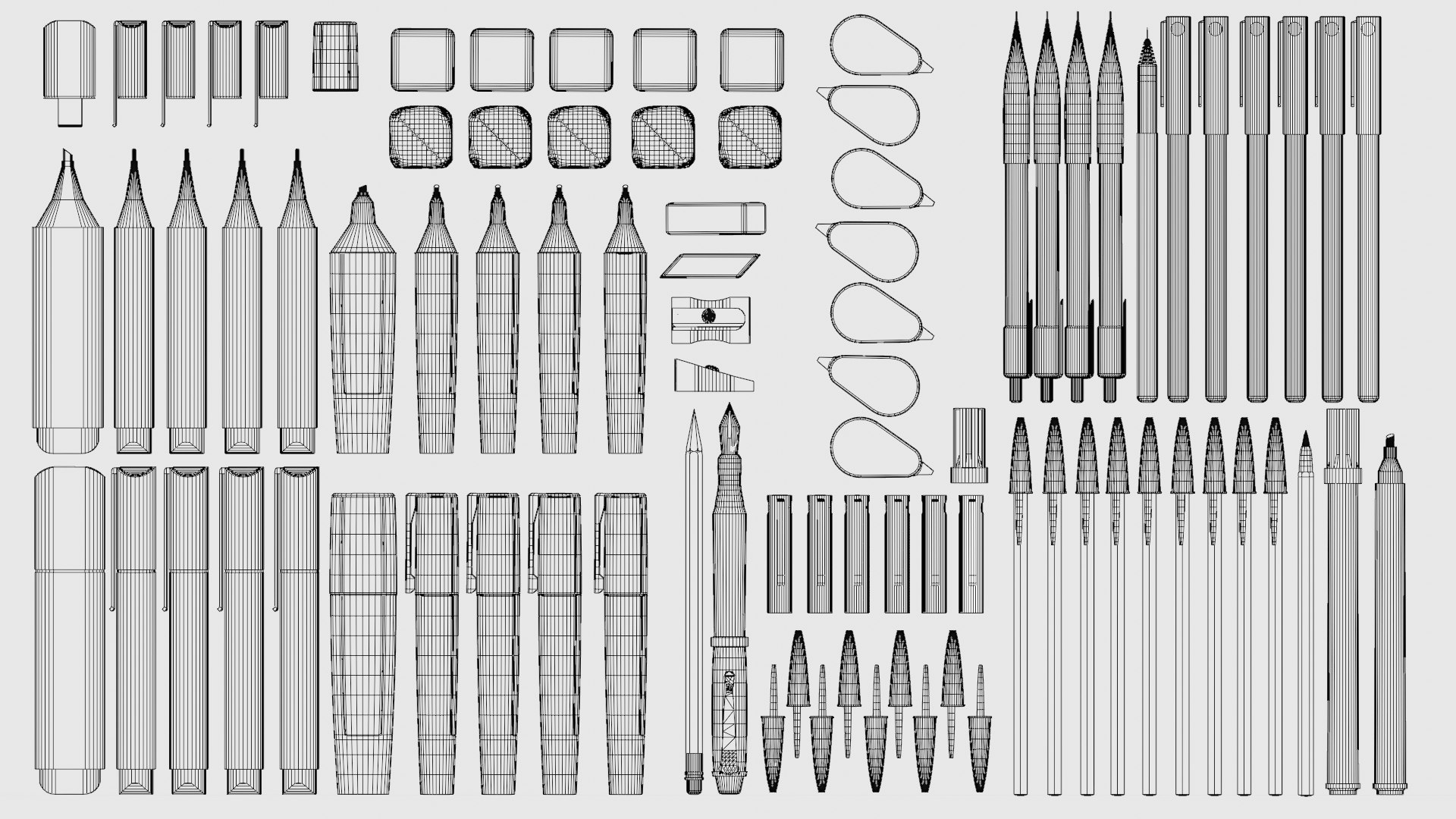 3D Deskware supplies extensive collection https://p.turbosquid.com/ts-thumb/zH/X2RnKT/MJ/displaypic2writtingmaterialoverviewwireframe/png/1677530784/1920x1080/fit_q87/44a324843af37c5375ca90cc0efd9c289b066413/displaypic2writtingmaterialoverviewwireframe.jpg