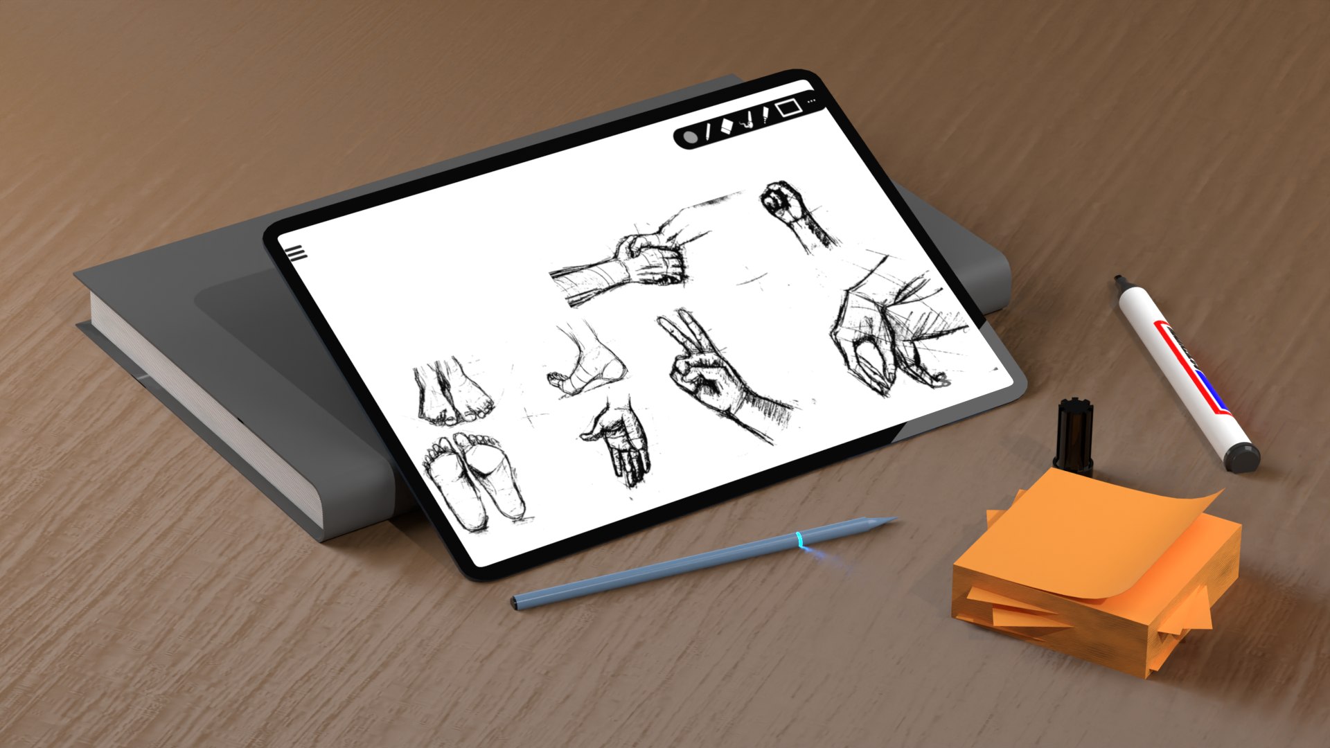 3D Deskware supplies extensive collection https://p.turbosquid.com/ts-thumb/zH/X2RnKT/dv/example2tablet/png/1677530796/1920x1080/fit_q87/5bab50cde54944bd954b1b0bf9de88c1bda17534/example2tablet.jpg