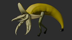 3D Banana Monster