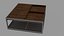 3D coffee table model