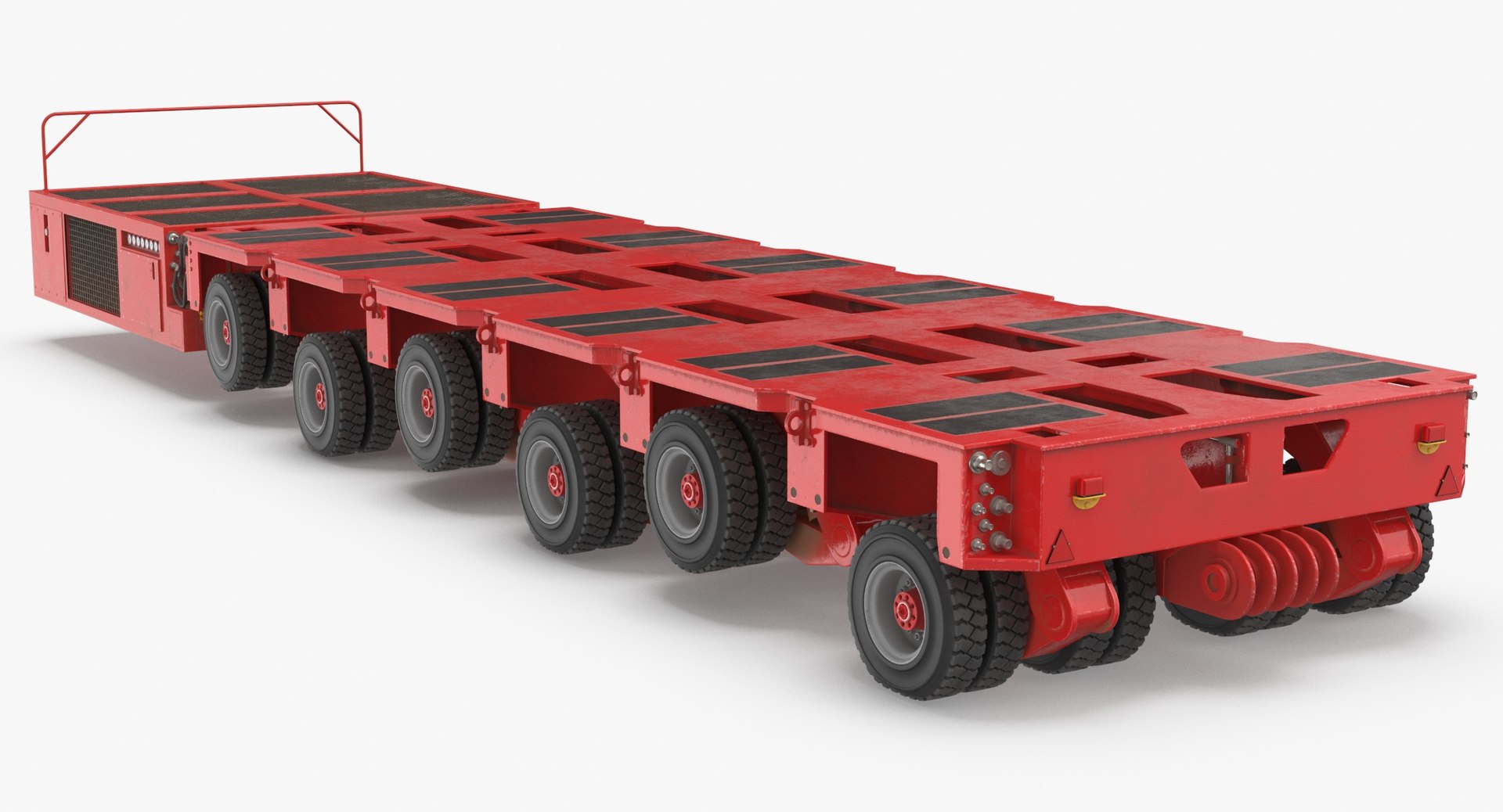6 Axle Lines Modular 3D Model - TurboSquid 1652239