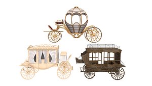 かぼちゃの馬車3Dモデル - TurboSquid 1975296 かぼちゃの馬車3Dモデル - TurboSquid 1975296