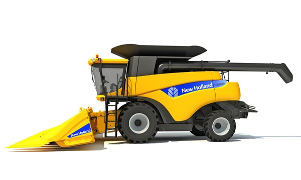 3d new holland combine