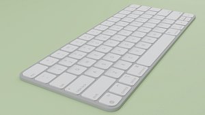 3D Apple Magic Keyboard