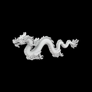 Serpent Sky Dragon 3D model