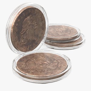 Collectible 1794 Liberty Copper Coin Sealed Case