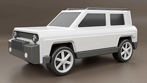 3d printable SUV concept model