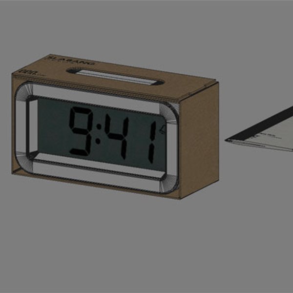 max slabang ikea clock