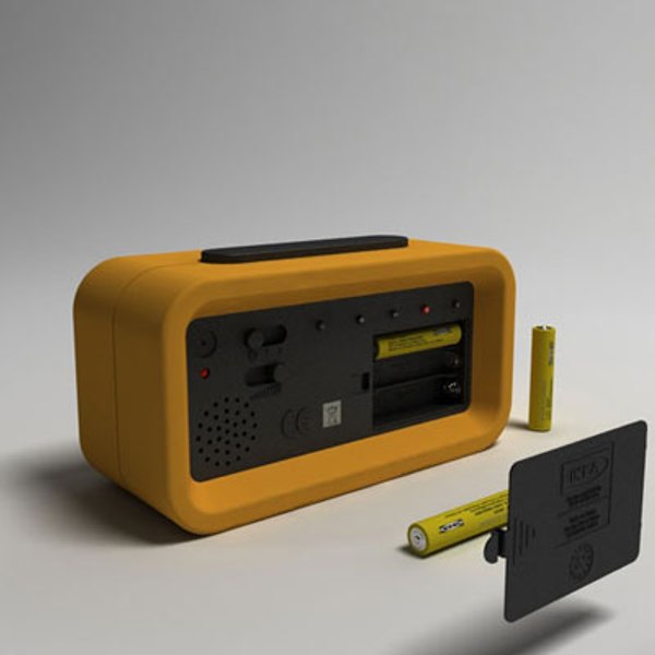 max slabang ikea clock