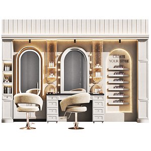 Beautysalon barbershop 20 3D model