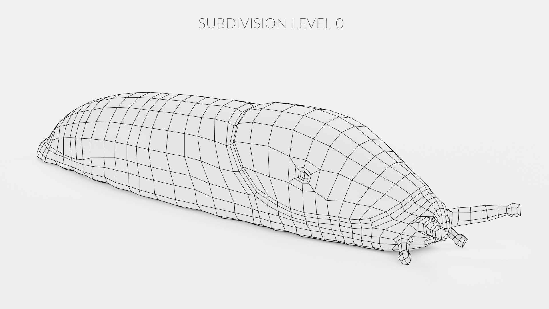 Black Slug Rigged 3D - TurboSquid 1771365