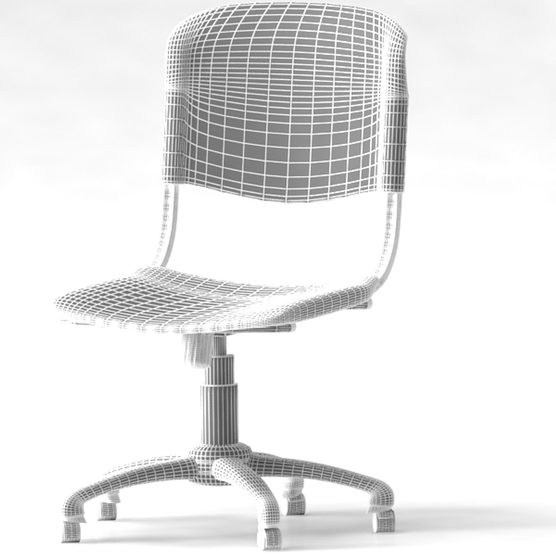 3d office chair model