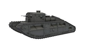 Medium Mark C Medium tank 3D model