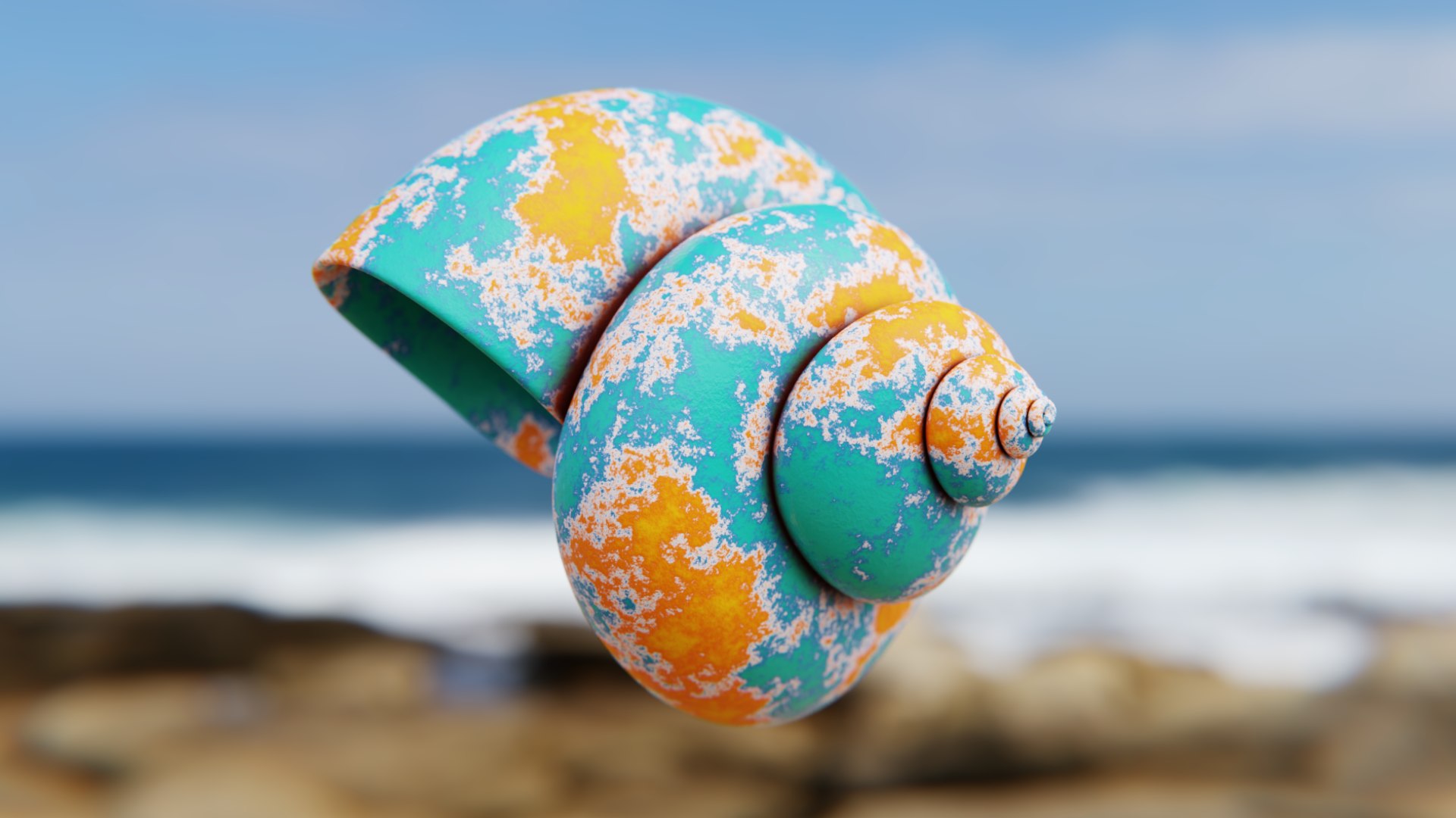 Seashell with procedural texture 3D https://p.turbosquid.com/ts-thumb/zH/u4WEUd/N6/5/png/1699661534/1920x1080/fit_q87/11400c4aebc80cb91b36c52333d373c2caf6b60d/5.jpg
