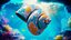 Stylized Fantasy Marine Shell - Procedural 3D Model